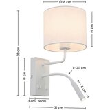 Mömax Stenska Svetilka Double, S Sijalko | Shoptok.si