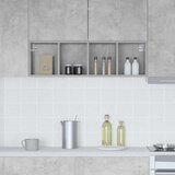 Viseći ormarić s pohranom Betonski sivi 30 x 29,5 x 100 cm | shoptok.hr