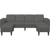 SOFA Tamno siva 250 x 188 x 76 cm Kordura tekstil | shoptok.hr