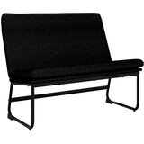  Klupa crna 100 x 75 x 76 cm od tkanine | Eponuda.ba