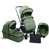 Kolica za bebe Alfa 3u1 Premium – Zelena