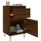  Noćni ormarići 2 kom smeđi hrast 40x35x70 cm | shoptok.hr