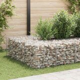  Kockasta gabionska povišena gredica od čelične žice 50x50x50 cm | shoptok.hr