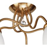  Plafonski luster MIRANDA 5xE27/60W/230V zlatne boje | Eponuda.com