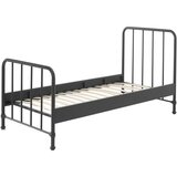 Vipack Sivi metalni dječji krevet 90x200 cm BRONXX – Cijene