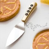 Brandani Pojoča servirna lopatka za pecivo na baterijo zlat ročaj / inox, (5000200354) | Shoptok.si