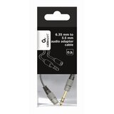 Audio adapter 6.35mm muški na 3.5mm ženski, GEMBIRD cable, 0.2 m, A-63M35F-0.2M | Eponuda.ba