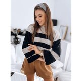DStreet Women's sweater AMELIA beige and black MY1861 | Shoptok.si