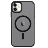 TACTICAL Asphalt MagForce silikonski ovitek za iPhone 11 - prozorno črn | Shoptok.si
