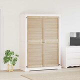 vidaXL Vrata ormara 2 pcs Smeđa 170 x 59.5 x 2.1 cm Masivna borovina | shoptok.hr