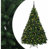  Umjetno božićno drvce srednje zeleno s kuglicama 180 cm | shoptok.hr