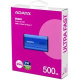 A DATA SE880 500 GB USB Tip-C 3.2 Gen 2 (3.1 Gen 2) Plavo | Shoptok.si