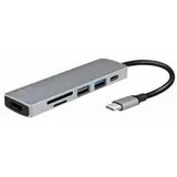 Logilink UA0343 laptop dock /port replicator USB 3.2 Gen 1 (3.1 Gen 1) Type-C Aluminium Cijene
