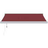 vidaXL Avtomatsko zložljiva tenda bordo 300x250 cm | Shoptok.si