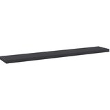 Police za knjige 4 kom sive 60 x 10 x 1,5 cm od iverice | Shoptok.si
