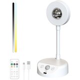 INF Pametna LED stenska svetilka T115 - Bela lupina, RGBCW, 1 kos, (22108724) | Shoptok.si
