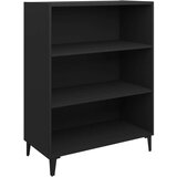  Komoda črna 69,5x32,5x90 cm konstruiran les, (20654929) | Shoptok.si