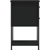  Noćni ormarići 2 kom crni 32 x 42 x 70 cm konstruirano drvo | shoptok.hr