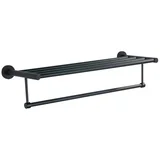 zidni držač peškira samba 21x62,5 cm crna