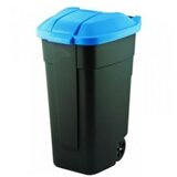  Kanta za smeće 110L Curver crno-plava CU 12900-857 Cene