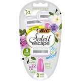 Bic soleil Escape rose ženski brijač sa 5 oštrica, 2 kom