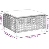 vidaXL 8-dijelni set vrtnih sofa od poliratana s jastucima bež | shoptok.hr