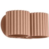 Sollux Lighting Stenska svetilka AURA 2 mocca G9, (5000352004) | Shoptok.si