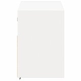  Zidni TV ormarić s LED svjetlima bijeli 100x31x45 cm | shoptok.hr
