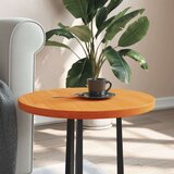 vidaXL Ploča za stol okrugla voštano smeđa Ø 50 x 2 5 cm od borovine | shoptok.hr