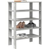 vidaXL Regal za čevlje betonsko siv 61x32x87,5 cm inženirski les Cene