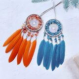 INF Kristalni obesek za avto - eleganten okras iz perja Blue, (22125731) | Shoptok.si