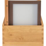 SECURIT menijska mapa WOOD, DIN A4, škatla 20, rjava, (21652495) | Shoptok.si