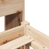 vidaXL Krevet s regalom za knjige bez madraca 100 x 200 cm od borovine | shoptok.hr