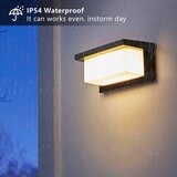  Brilagi - LED RGBW Spoljna zidna svetiljka BRICKY 1xE27/15W/230V crna IP54 | Eponuda.com