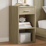 Noćni ormarići 2 kom boja hrasta 35x34x65 cm konstruirano drvo | shoptok.hr