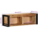 TV ormarić 80x30x25 cm Puno grubo drvo Mango | shoptok.hr