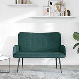 SOFA za dvije osobe Tamnozelena 115 x 61 x 87 cm tkanina | shoptok.hr