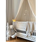 CamCam Copenhagen Bijeli dječji krevet s podesivom visinom/za spavanje s bebom 60x120 cm Harlequin – | shoptok.hr