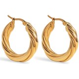 IZMAEL Uhani LO-32685 - Zlata | Shoptok.si