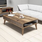 Hanah home Milan - Walnut Walnut Coffee Table Cene