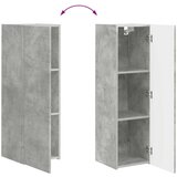  Komplet TV omaric 4 pcs Betonsko siva Konstruiran les - - Siva - 67.7 - 30 x 31 x 100 cm - 2025-vidaXL-Uvoz_2 | Shoptok.si