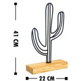 WALLXPERT decorative object figura cactus black | ePonuda.com