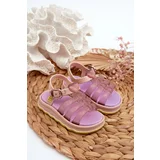 Kesi Fragrant children's sandals with Velcro fastener ZAXY Purple