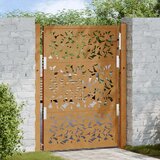 vidaXL Vrtna vrata 105x130 cm Preperevanje dizajn jeklenih listov Cene