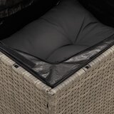  14-dijelni set vrtnih sofa od poliratana s jastucima sivi | shoptok.hr