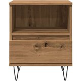vidaXL Noćni ormarić Artisan hrast 40x35x50 cm izrađeno drvo | shoptok.hr