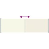  Uvlačiva bočna tenda za terasu 180 x 600 cm krem | Eponuda.com