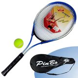Magic Toys Metalni teniski reket PinBo 63cm s teniskom lopticom u torbici u