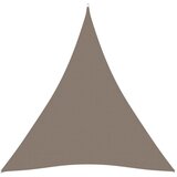  Jedro protiv sunca trokutasto tkanina 3,6x3,6x3,6 m smeđe-sivo | shoptok.hr