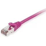 605552 RJ45 omrežni kabel\, Patch kabel CAT 6 S/FTP 3.00 m vijolična pozlačeni konektorji 1 kos, (20421367)